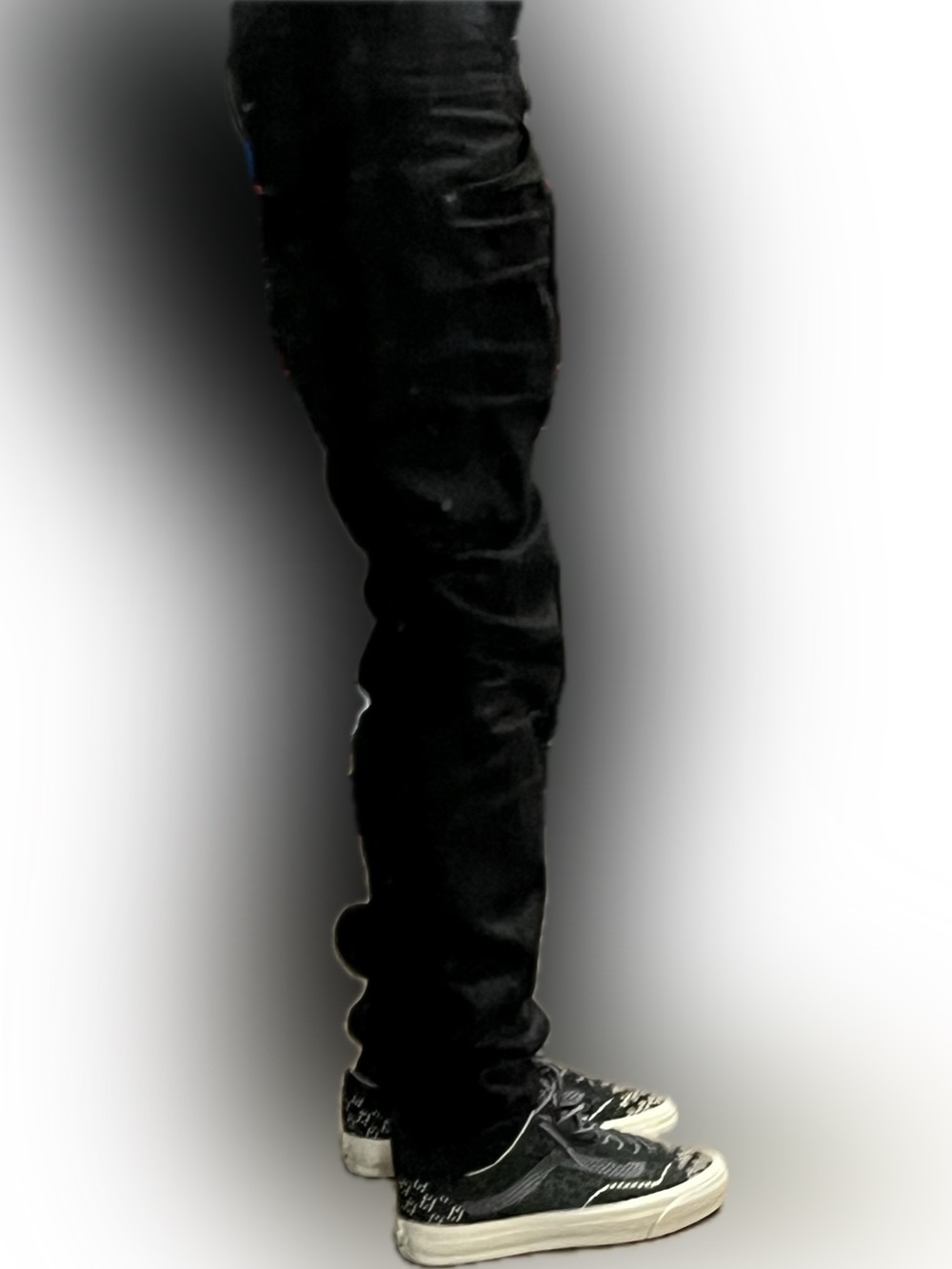 Newly listed Japanese black raw selvedge denim RTA 31w Mens Black Slim Fit Jeans